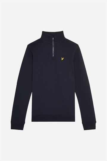 Lyle & Scott Quarter Half Zip Pullover - Dark Navy